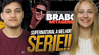 REACT - AS INCRÍVEIS MITAGENS EM SUPERNATURAL  (Melhores Momentos) - NoirZ