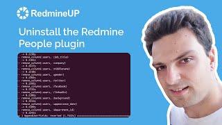 How to uninstall the Redmine People plugin?