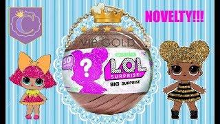 ГИГАНСКИЙ ЗОЛОТОЙ ШАР L.O.L / 50 СЮРПРИЗОВ В ШАРЕ/TOP TOYS CHRISTMAS 2017 LO.L BIG MEGA SURPRISE!