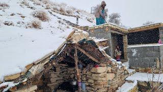 The first snowfall: A single mother's battle against the blizzard