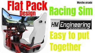 Racing Simulator Flat pack Rigs   from   HM Engineering