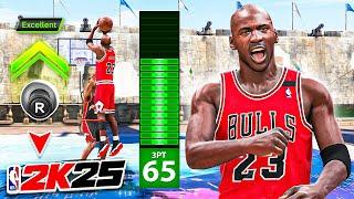 65 3PT RATING + RHYTHM SHOOTING is GAME-BREAKING on NBA 2K25