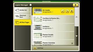 How to Use Layout Manager for Planting with a John Deere Gen 4 Display