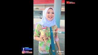 Tiktok terbaru yang lagi viral " cantik nya caca queen berhijab" tiktok slowmo