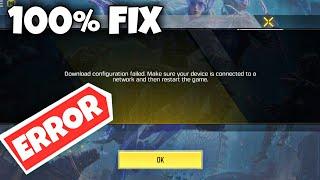 HOW TO FIX DOWNLOAD CONFIGURATION FAILED ERROR IN COD MOBILE 2024 HOW TO PLAY CODM WITHOUT ERROR