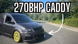 The 270 BHP Engine Swapped R32 VW Caddy