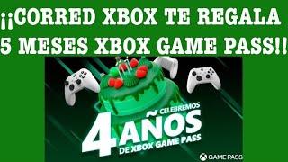 ¡¡¡XBOX TE REGALA 5 MESES XBOX GAME PASS ULTIMATE!!!