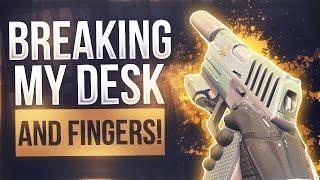 Destiny BREAKING MY DESK AND MY FINGERS - Destiny SO MUCH RAGE