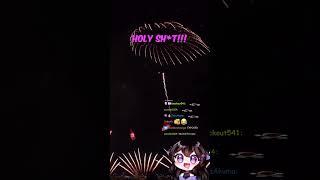 NEW YEARS FIREWORKS OUTSIDE DIMA'S (REAL) WINDOW #shorts #funny #twitch #ladydima