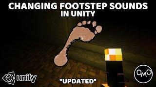 How to Change Footstep Sounds in Unity *UPDATED*