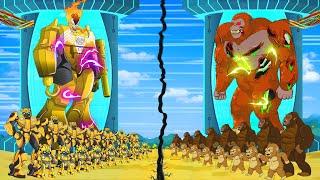 The Evolution of King Kong in Transformers (Animated 2D) | Collection of the best episodes - Part 7