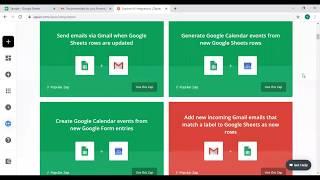 Send emails via Gmail when Google Sheets rows are updated using Zapier