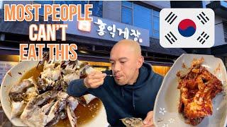 OMG RAW Marinated CRAB in SEOUL - KOREAN FOOD