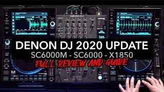 Denon DJ SC6000, SC6000M & X1850 Full Demo and Review
