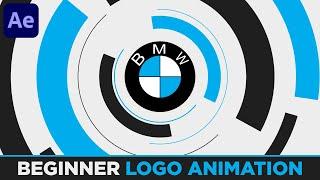 Minimal Logo Reveal in After Effects for Beginners | After Effects Tutorial - No Third Party Plugin