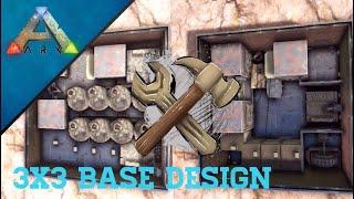 ARK - PVP Base Designs - 3x3