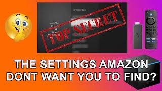  These Settings Amazon Don't Want You To Find! 