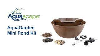 NEW AquaGarden Mini Pond Kit