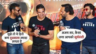 Ajay Devgan Called Akshay a DOODHWALA & Trolled for Wake Up Early Morning | Sooryavanshi Promotion