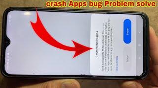 Xiaomi Redmi 9t Chrome Keep Stopping & Camera Error Problem Turn to Unli Reboot 100%  Back to normal