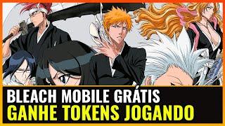 JOGO MOBILE DO BLEACH! EVOLUA OS PERSONAGENS, AVANCE NA HISTÓRIA, VENDA ITENS, GANHE TOKENS - BLEACH