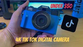 4k Digital Camera I Purchased from the Tik Tok Shop (Unboxing & Overview)