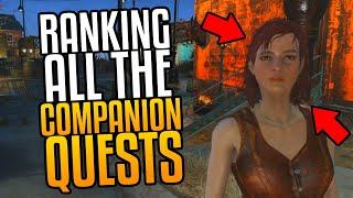 Ranking ALL THE COMPANION QUESTS in Fallout 4 | Fallout 4 Quest Ranking | Fallout Top 5's