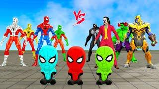 MARVEL VS DC Spiderman Game GTA 5 Team Spiderman Rescues Spider Girl  From Jocker Martial Artist