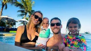 Beach Day Family Adventure: Surfing, Sea Glass Hunting, & A Terrifying Gecko Surprise! | Ep. 32