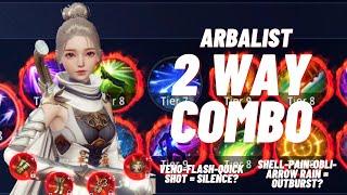 MIR4 | WHEN ARBALIST PLAY - 2 WAY COMBO TEST | VENOFLASHQUICK = SILENCE?