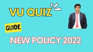 How to Take Quiz Virtual University of Pakistan VULMS 2022