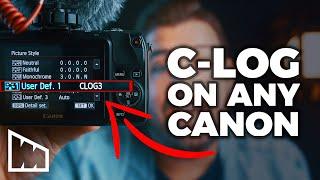 Load C-Log Onto Any Canon DSLR or Mirrorless – Tests and Tutorial