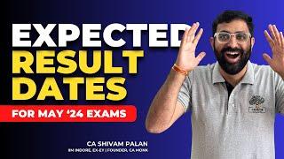Expected Result Dates for CA Exams!