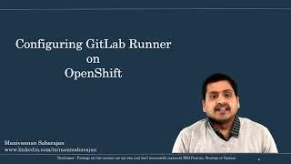 GitLab - Configuring Gitlab runner on OpenShift