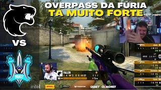FURIA vs MONTE (Mapa 2 - Overpass) IEM Cologne 2023 Play-in