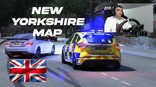 NEW UK West Yorkshire STREET RACING MAP! | Assetto Corsa Server | Steering Wheel Gameplay