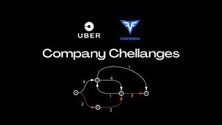 Solving Uber company challenges on CodeSignal