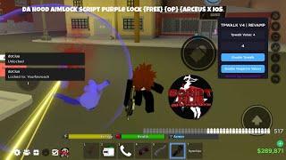 DA HOOD AIMLOCK RYZZCHIPS SCRIPT {OP} {FREE} (Arceus X Codex Fluxus Hydrogen} {PASTEBIN}