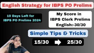 IBPS PO Prelims 2024 | Simple tips to increase score in English #banking #ibps #ibpspo