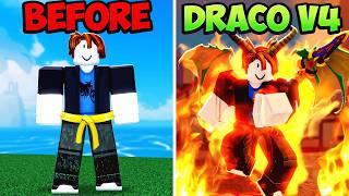 I Awakened DRAGON RACE V4 and Became OVERPOWERED in Blox Fruits!