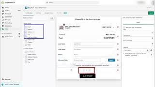 2- Form builder - Basic fields - EASYSELL