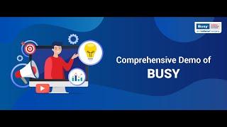 Comprehensive Demo of BUSY (Hindi) | In-depth Overview of BUSY | No. 1 GST Accounting Software |