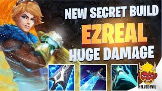 WILD RIFT | *NEW* SECRET HUGE DAMAGE EZREAL BUILD!!! | Challenger Ezreal Gameplay | Guide & Build