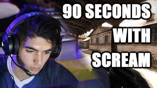 CS:GO - 90 seconds with Adil "ScreaM" Benrlitom