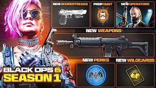 BLACK OPS 6 SEASON 1 UPDATE! NEW WEAPONS, PERKS, KILLSTREAKS, MAPS & MORE!