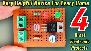 4 helpful Electronics Projects for Beginners