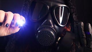 ASMR Post-Apocalyptic Check-Up (No-Talking, Gas Mask, Glove Sounds, Light Triggers)