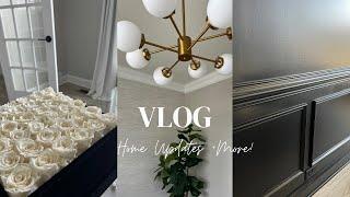 VLOG! HOME UPDATES + SNEAK PEEK+ MORE!  #homeupdates #newhome