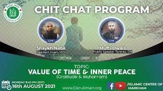 "Value Of Time": Mufti Owais