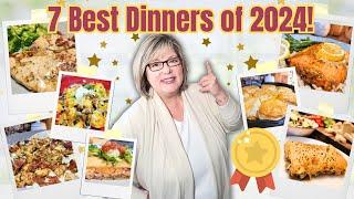 The  7 BEST Dinner Recipes of 2024: A Winner For Every Night Of The Week!